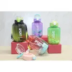 BPA İçermeyen Pipetli Spor Su Matarası 1100 ml - Renk Seçenekli