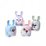 Rengarenk Metal Kilitli Sevimli Tavşan Kumbara: Çocuk Odası ve Ev Dekorasyonu İçin İdeal Hediye