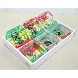 Renkli Rasta ve Cannabis Temalı Cam Küllük – 9x4 cm Dekoratif, Eğlenceli Tasarımlı Sigara Küllüğü