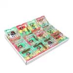 Rasta Temalı Eğlenceli Kare Cam Küllük | Canlı Renkler ve Dekoratif Tasarımlar