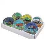 Vintage Klasik Araba Tasarımlı Route 66 Temalı Şık Dekoratif Ağır Cam Küllük