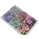 Canlı Desenli Cam Küllük | Modern Ev Dekoru ve Hediyelik Küllük Çeşitleri