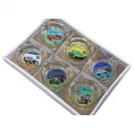 Vintage Klasik Otomobil Tasarımlı Sağlam Cam Küllük | Retro Temalı Dekoratif Küllük