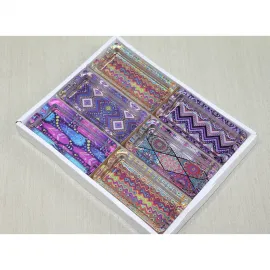 Canlı Desenli Modern Cam Küllük – Sanatsal ve Şık Ev Dekorasyonu Kül Tablası