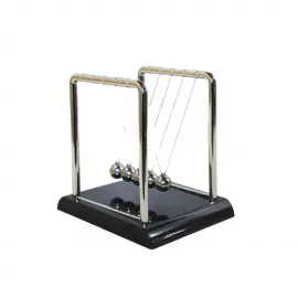 Newton'un Beşiği Kinetik Denge Topları Masaüstü Dekoratif Metal Sarkaç Objesi