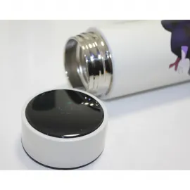 Popüler Anime Kahramanları Baskılı Akıllı Termos 500 ml, Dijital Sıcaklık Ekranlı