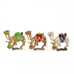 Göz Alıcı Swaroski Taşlı Dekoratif Deve Figürü Magnet - Türkiye Temalı Hediyelik Eşya