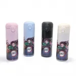 Demon Slayer Tanjiro Karakterli Paslanmaz Çelik Termos | Anime Temalı Sıcak Soğuk İçecek Şişesi