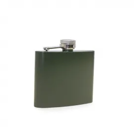 Şık  5 Oz Cep Matarası - Haki Renk Paslanmaz Çelik Outdoor İçki Matarası, Taşınabilir ve Dayanıklı