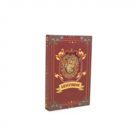 Harry Potter Gryffindor Koleksiyonu: Aslan Armalı Şık Deri Kapaklı Defter
