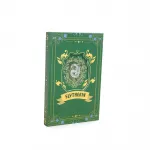 Harry Potter Slytherin Özel Tasarım Deri Defter | Büyüleyici Koleksiyonluk Ajanda