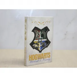 Harry Potter Hogwarts Armalı Deri Defter – Büyücülük Dünyası Temalı Özel Koleksiyon Defteri