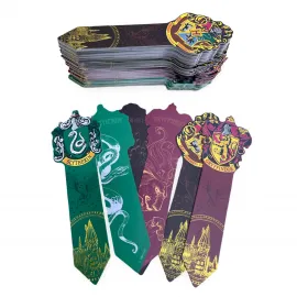 Harry Potter Büyülü Dünyasından Ev Temalı Premium Kitap Ayracı 100 Adet