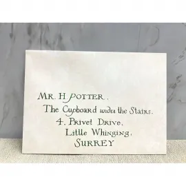 Harry Potter Hogwarts Özel Davet Mektubu 10'lu Paket – Film Temalı Orijinal Replika