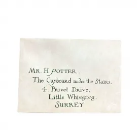 Harry Potter Hogwarts Özel Davet Mektubu 10'lu Paket – Film Temalı Orijinal Replika