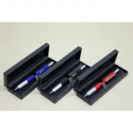 Profesyonel Çok Amaçlı Tükenmez Kalem: Cetvel, Su Terazisi, Tornavida Özellikli Hediye Kutulu