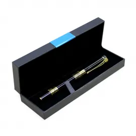 Prestijli Siyah Altın Detaylı Özel Hediye Kutulu Tek Tükenmez Kalem - İş Hayatına Şıklık