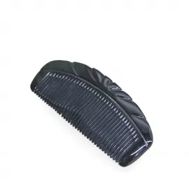 Doğal El Yapımı Oymalı Kemik Tarak: Sağlıklı Saçlar İçin Şık ve Dayanıklı Bakım Aracı