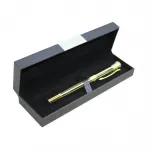 Özel Kutulu Parlak Altın Rengi Tükenmez Kalem; Şık Tasarım, Prestijli Hediye Seçeneği