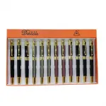 Dikawen Lüks Metal Tükenmez Kalem | Zarif Altın Detaylı Ofis ve Hediye Kalemi