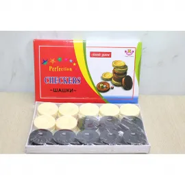 Perfection Akrilik Tavla Dama Pulu Seti | Zar Dahil Şık & Dayanıklı Klasik Oyun Takımı