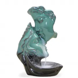 Ruh İkilisi Seramik Geri Akış Tütsülük Aşk ve Huzur Veren Dekoratif Obje