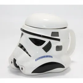 Orijinal Star Wars Stormtrooper Kask Tasarımlı Porselen Kupa Bardak Koleksiyonluk