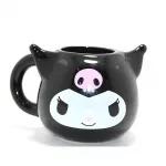 Sanrio Kuromi Kupa Bardak, Sevimli Şeytan Temalı Porselen Kahve Kupası - Koleksiyonluk Hediye