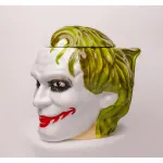 Kapaklı 3D Joker Figürlü Porselen Kupa Bardak Koleksiyonluk Hediyelik Kahve ve Çay Kupası