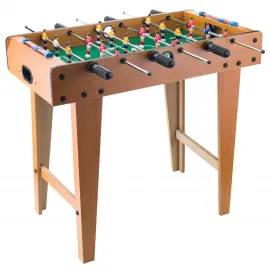 Ahşap Ayaklı Büyük Boy Langırt Masa Futbolu Oyunu – Eğlenceli Ev & Ofis Aktivitesi