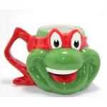 Ninja Kaplumbağalar Raphael Karakterli 3D Kabartmalı Seramik Koleksiyon Kupa Bardak