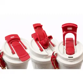 MOHA Lüks Vakumlu 710 ML Termos Bardak: Çift Katmanlı, Yılan Detaylı Şık Kırmızı & Beyaz Kupa