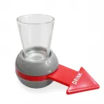 Eğlenceli Parti Shot Bardaklı Çevirmece Oyunu | Yetişkin Kadeh Oyunları Spinner