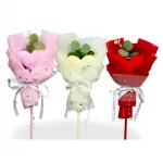 Romantik El Örgüsü Kalp Buketi: Sevgililer Günü, Yıldönümü ve Özel Anlar İçin Benzersiz Hediye