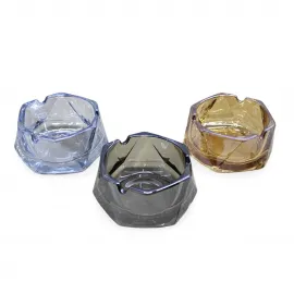 Lüks Modern Geometrik Cam Küllük | Ev ve Ofis İçin Zarif Dekoratif Obje Seçenekleri