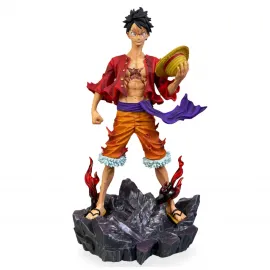 One Piece Monkey D. Luffy Yenidünya Hali Özel Koleksiyon Anime Figürü 24 CM