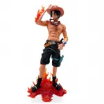 One Piece Luffy Alev Güçlü Durüş Figürü 24 cm – Koleksiyonluk Anime Dekoratif Obje