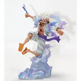 One Piece Luffy Gear 5 Nika Formu 21 cm Dekoratif Figür | Koleksiyonluk Anime Objesi