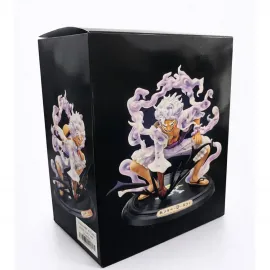 One Piece Monkey D. Luffy Gear 5 Nika Formu Anime Biblo Figürü 20 CM Özel Koleksiyon