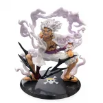 One Piece Monkey D. Luffy Gear 5 Nika Formu Anime Biblo Figürü 20 CM Özel Koleksiyon