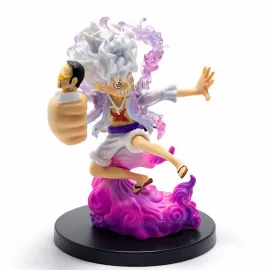 One Piece Monkey D. Luffy Gear 5 Nika Formu Özel Anime Figürü 15 Cm Koleksiyon Objesi
