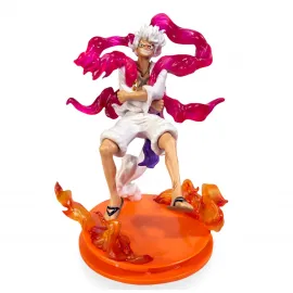 Nika Luffy Gear 5 Anime Figürü 25 cm – One Piece Koleksiyonluk Dekoratif Obje