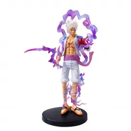 Anime One Piece Luffy Gear 5 Nika Figürü 20 Cm - Koleksiyonluk Dekoratif Obje