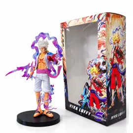 Anime One Piece Luffy Gear 5 Nika Figürü 20 Cm - Koleksiyonluk Dekoratif Obje