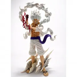 One Piece Luffy Gear 5 Nika Güçlü Duruş Anime Figürü 25 cm Premium Koleksiyon Objesi