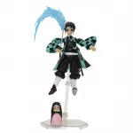 Demon Slayer Tanjiro Kamado Aksiyon Figürü: Su Nefesi Etkili 14 Cm Koleksiyonluk Biblo