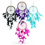 El Yapımı Otantik Düş Kapanı Rüya Kapanı Dream Catcher | Dekoratif Ev Duvar Süsü