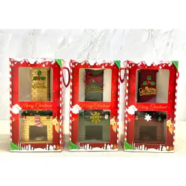 Noel Temalı Şömine Görünümlü Dekoratif Polyester Tütsülük | Yılbaşı Ev Dekorasyonu