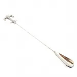 Denizci Temalı Krom Çapalı Uzun Ayakkabı Çekeceği Kerata - Şık ve Ergonomik Tasarım