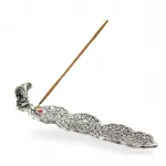 El İşçiliği Metal Kayık Ganeşa Tütsülük – Dekoratif Yoga ve Meditasyon Aksesuarı